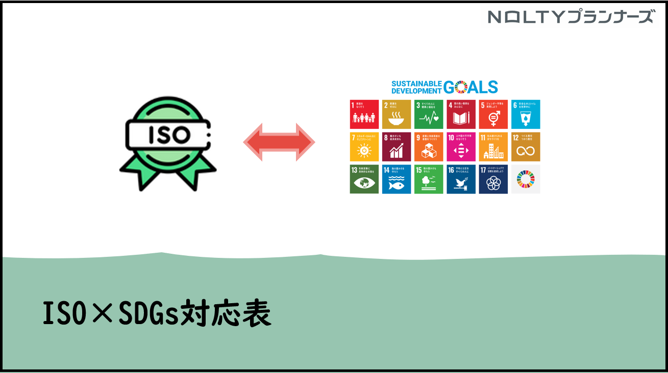 ISO×SDGs対応表